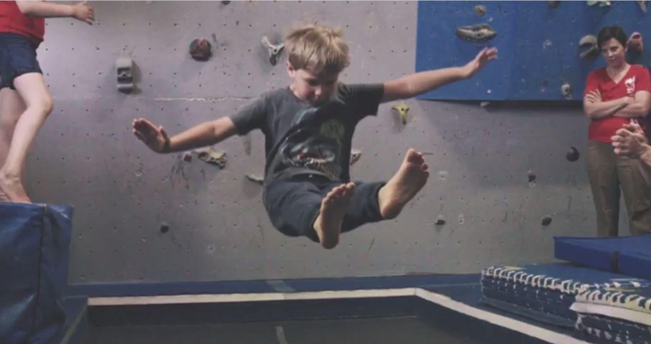 Superhuman Superheroes! Parkour school for children with special needs