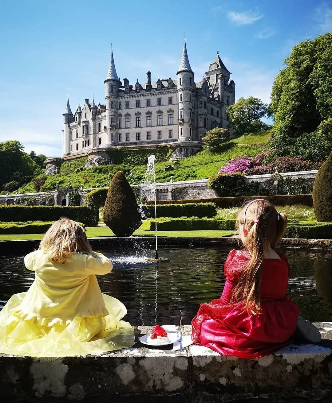 El lugar perfecto para un picnic de princesas.