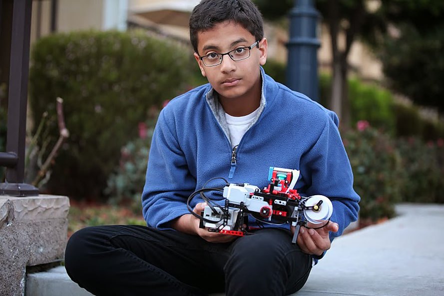 Made from Lego and cheap parts from Home Depot, Banerjee’s disruptive technology held the potential to change how the blind communicate. He went on to start a company, Braigo Labs, and about three years later, has released an app and web platform — all while in high school.