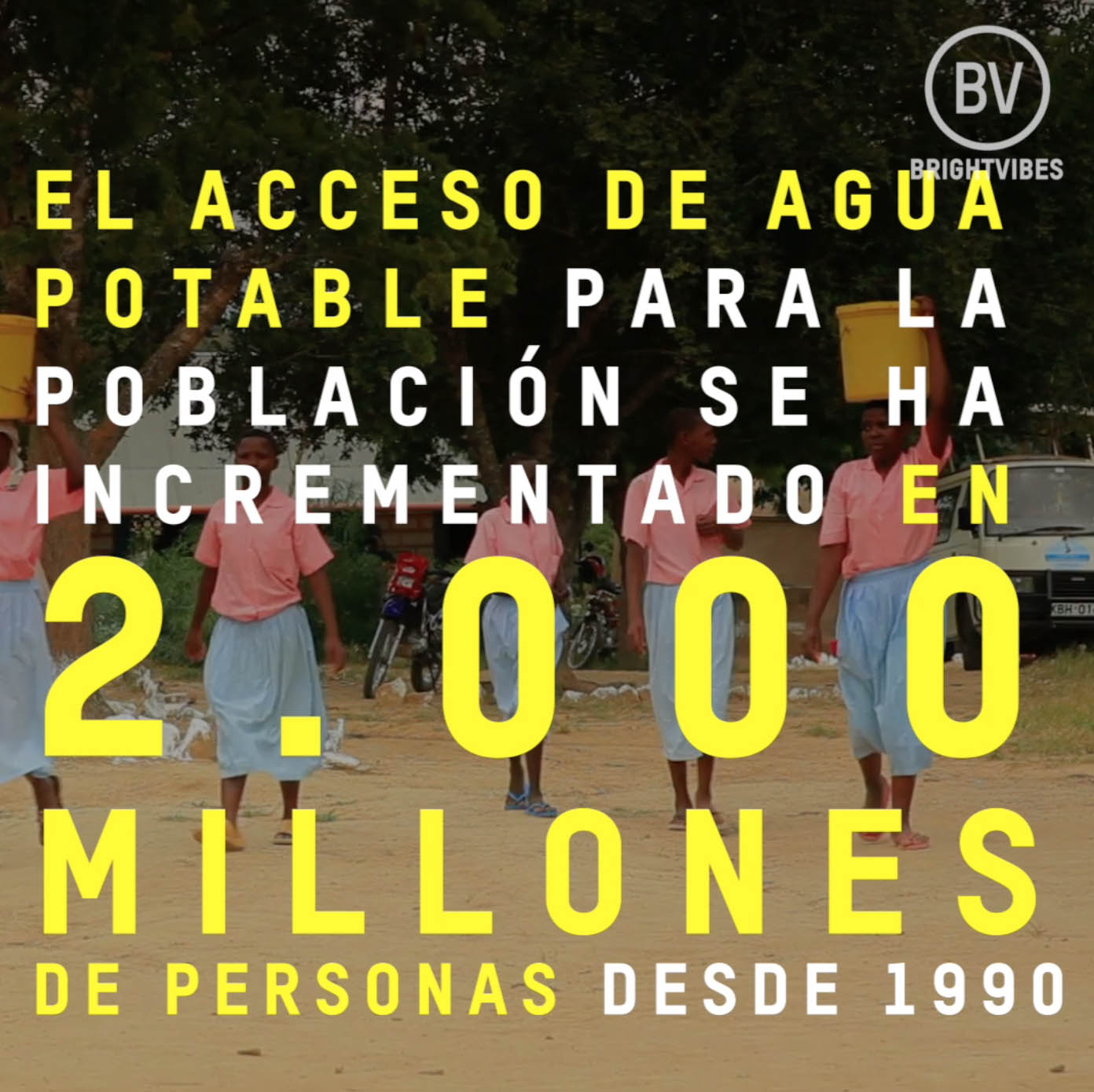 En 2010, el 89% de la población mundial utilizaba fuentes de agua potable frente al 76% en 1990. Si las tendencias actuales continúan, el 92% La población mundial se cubrirá en 2015. El trabajo aún no está hecho: El 11% de la población mundial -783 millones de personas- sigue sin tener acceso a una fuente de agua potable y, al ritmo actual, 605 millones de personas seguirán careciendo de cobertura en 2015.