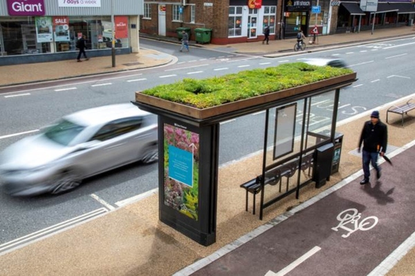 The UK city of Leicester is installing 30 ‘living’ bus shelter roofs as part of a new programme to revamp its infrastructure while supporting the environment.