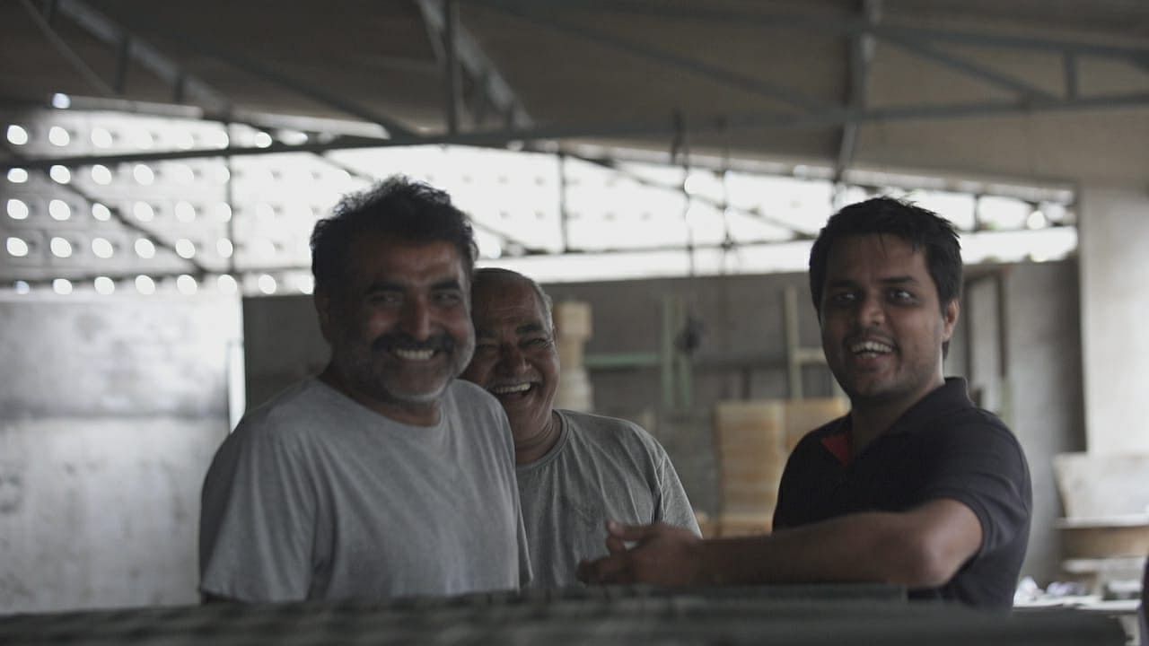 Once the team at Carbon Craft Design came up with the perfect prototype, they identified traditional handcrafted cement tile producers in Tamil Nadu and Gujarat, to manufacture the tiles on a large scale.