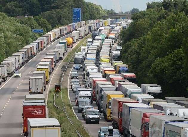Operation Stack is a procedure used by Kent Police and the Port of Dover in England to park (or 