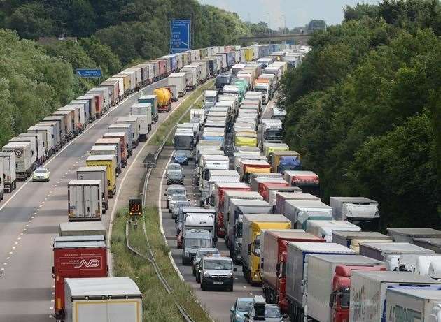Operation Stack is a procedure used by Kent Police and the Port of Dover in England to park (or