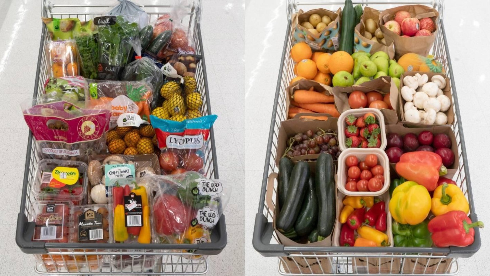 New Zealand supermarket trials plasticfree produce in 3 stores