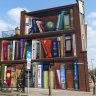 Dutch Artists Paint Giant Bookcase On A Facade Featuring Residents’ Favorite Books