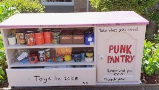 These Little Punk Pantries offer some relief to those affected by the current economic hardship