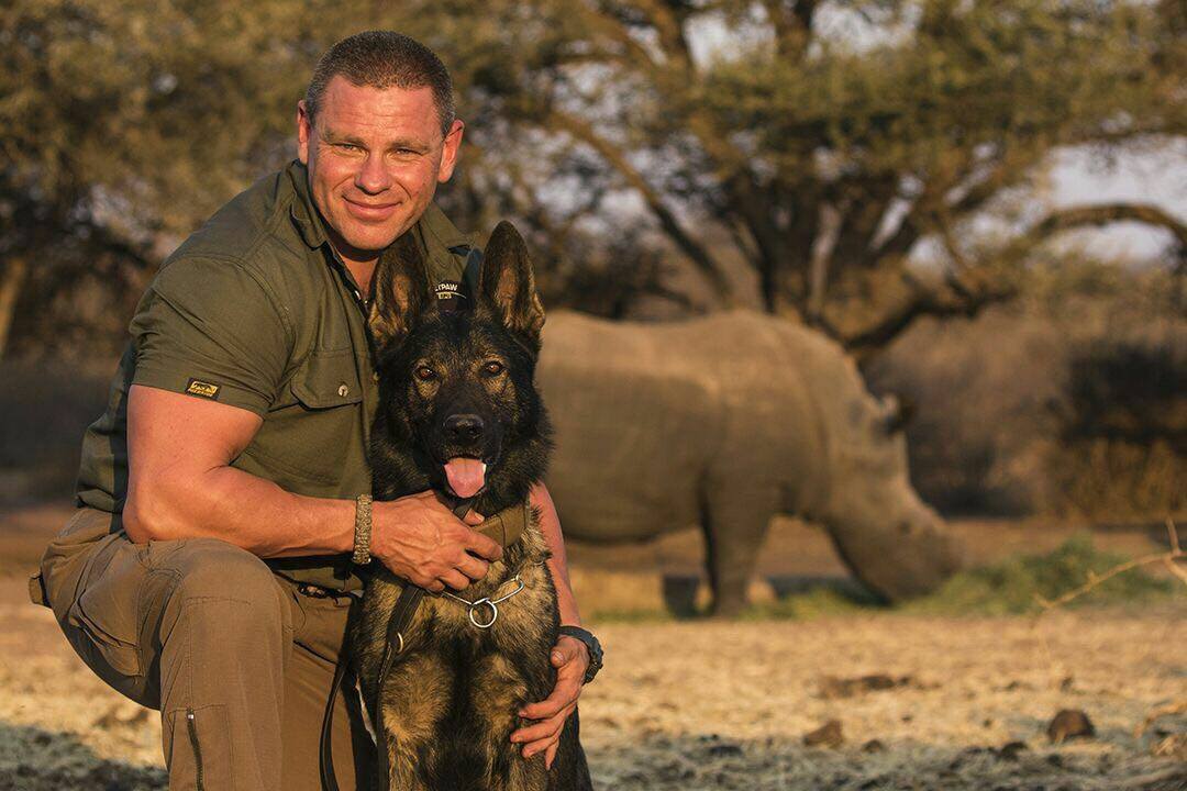 Henry Holsthyzen and his counter poaching dog Arrow have joined the VETPAW Team and form the back bone of the K9 division.