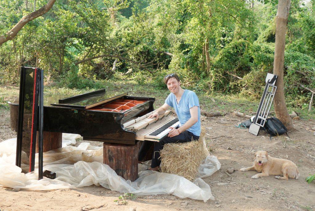 even if it means sending a piano technician to the middle of the jungle for him! Incidentally, Paul’s piano contains no ivory.
