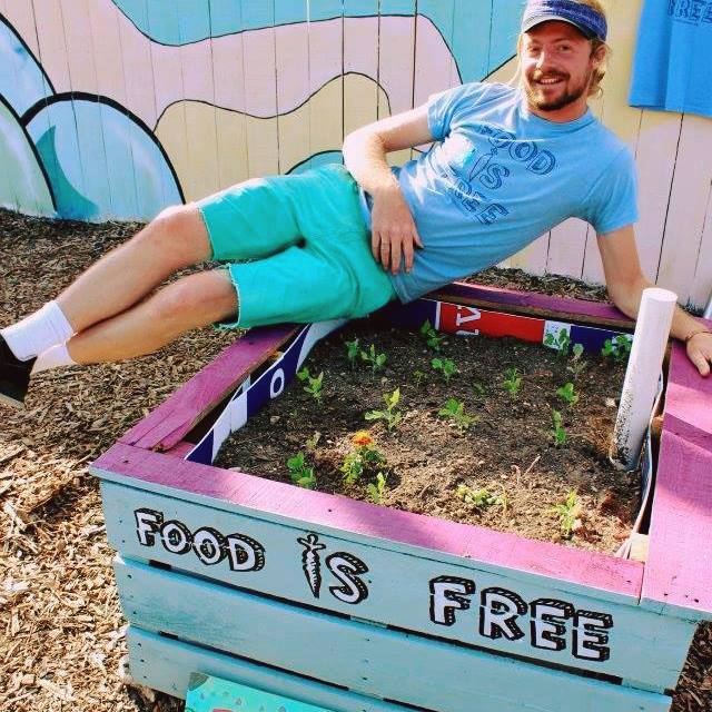 He started the first Food is Free Project in Austin, Texas USA 5 years ago. Since then the idea is catching on in many places.