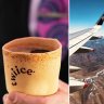 Air New Zealand serves edible coffee cups to combat waste