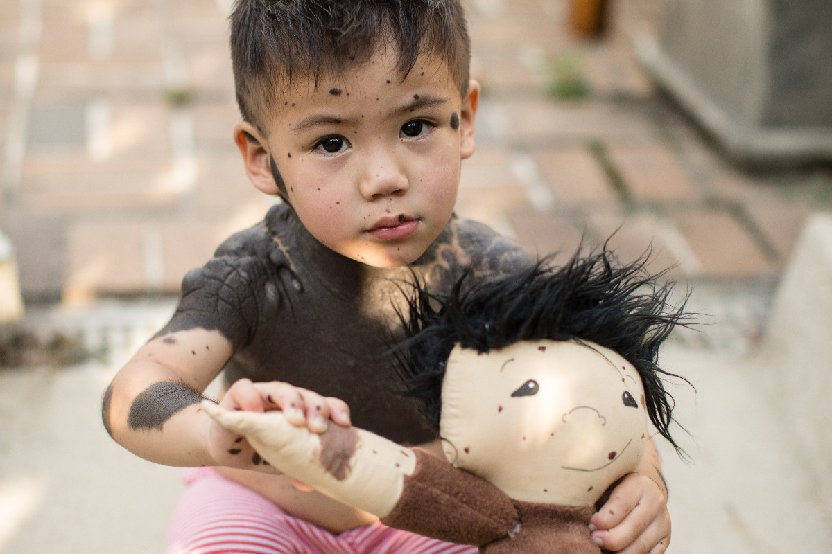 “Dolls are therapeutic, validating, and comforting. It is a human likeness and by extension, a representation of the child who loves it,” says Amy. “I am a doll-maker who feels that every kid, regardless of gender, ethnicity, age, medical issue, or body type, should look into the sweet face of a doll and see their own.” — Amy Jandrisevits