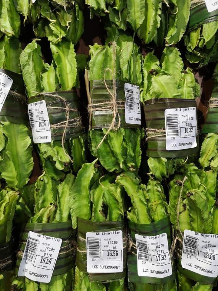 Some of the produce in LCC Mall and Dizon Farms are wrapped like a bouquet, and most of the countries that have adopted the practice use twine or abaca to wrap the whole thing together.
