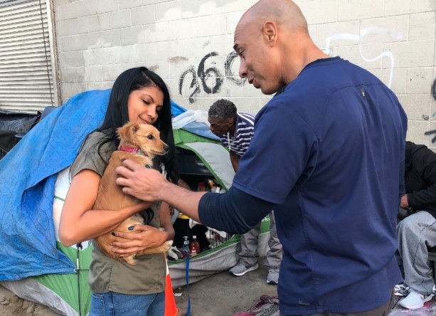 “I’ve seen homeless people feed their pet before they feed themselves. I’ve seen them give their last dollar to care for their pet,” he said. “They sustain each other and that is the power of pet companionship.”