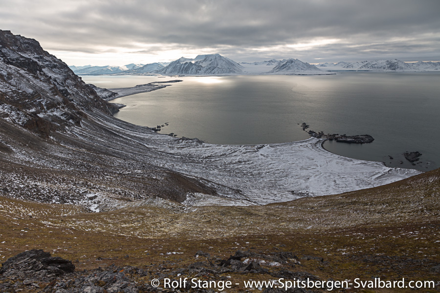 As a result, the whole southern part of the main island of Spitsbergen from southern Nordenskiöld Land (the land area between Isfjord and Van Mijenfjord) is now protected on national park level. For more photos and information on the region, visit Rolf Strange at Spitsbergen-Svalbard.com for everything you could possibly wish to know about the place. Click this link:?