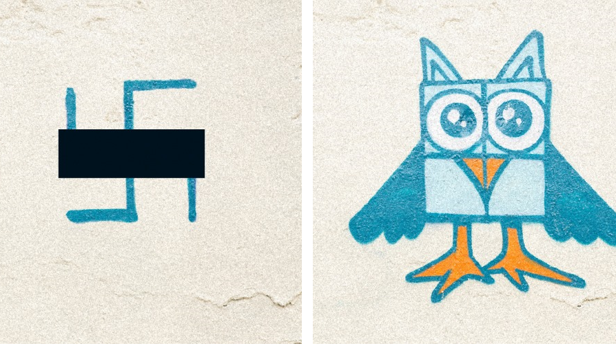 Graffiti takes a stance against racism. This is Paintback. BrightVibes